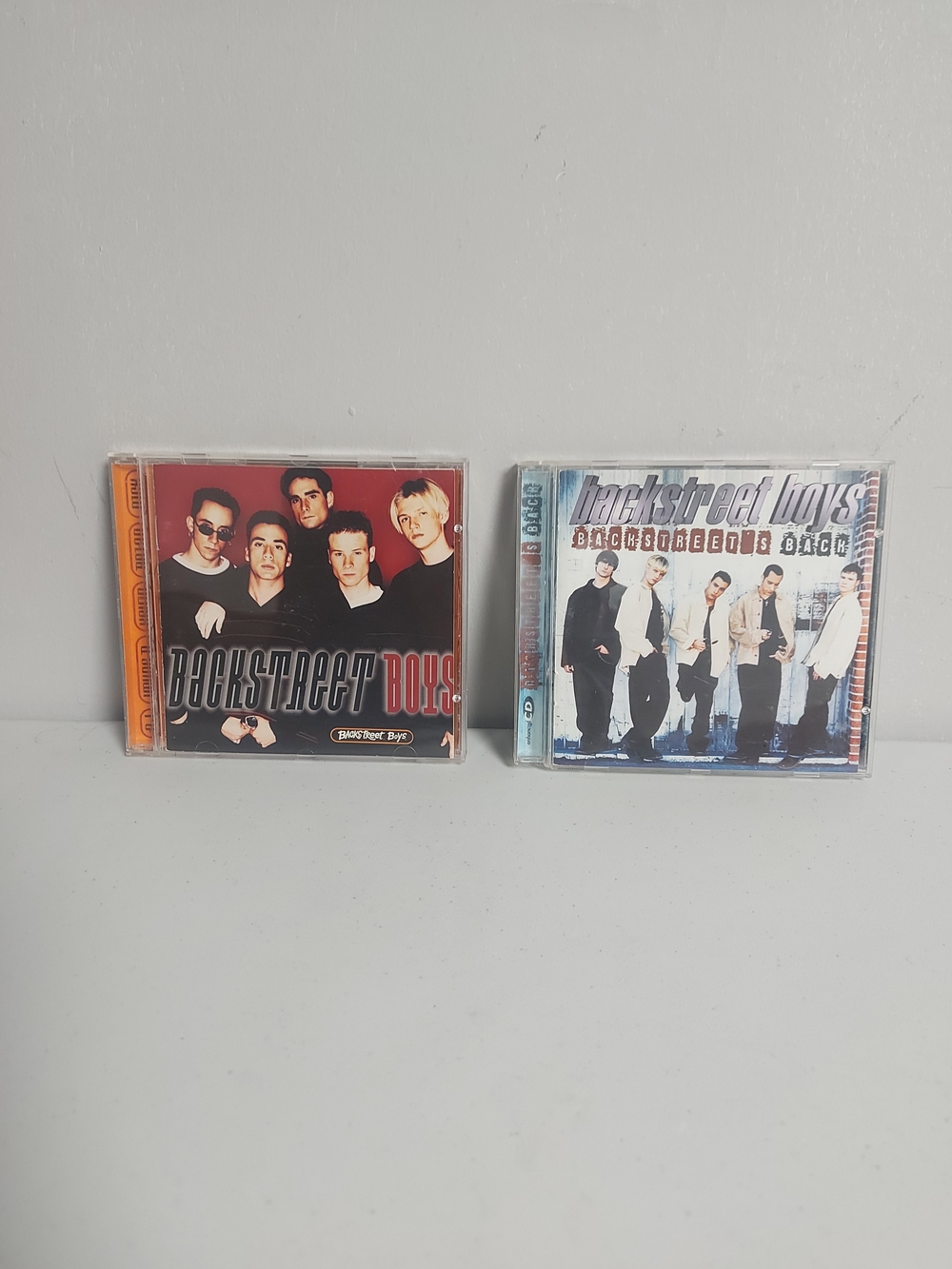 ​VG+ Backstreet Boys CD Lot 1997 Self-Titled Debut & Backstreet’s Back 90s Pop